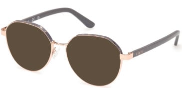 Guess GU50124-53 glasses in Shiny Rose Gold
