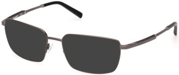 Timberland TB50005-57 glasses in Shiny Satin Gunmetal