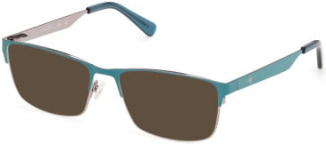 Gant GA50090-57 glasses in Shiny Dark Green