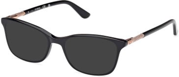 Guess GU2658-N-52 glasses in Shiny Black