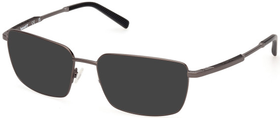 Timberland TB50005-57 glasses in Shiny Satin Gunmetal