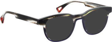 BELLINGER DAGGER sunglasses in Grey / Green