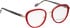 Bellinger ACEELLIPSE-1 glasses in Red/Rose Gold