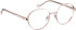 Bellinger BOLDLINE-SP12 glasses in Rose Gold/White
