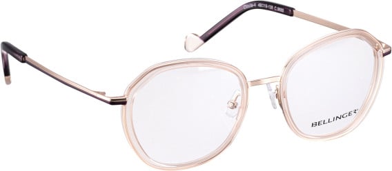 Bellinger CICULA-4 glasses in Crystal/Rose Gold