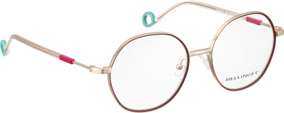 Bellinger INCOLOR-1 glasses in Rose Gold/Red