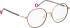 Bellinger INCOLOR-1 glasses in Rose Gold/Black