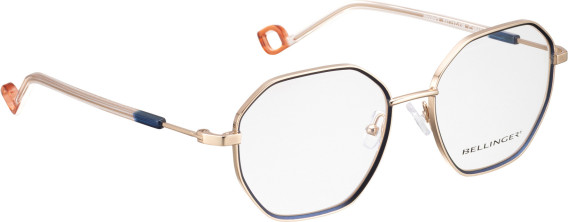 Bellinger INCOLOR-3 glasses in Rose Gold/Blue