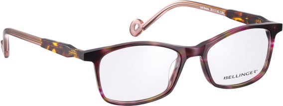 Bellinger JUST-SERENE glasses in Purple/Brown