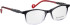 Bellinger JUST-SERENE glasses in Black/Red