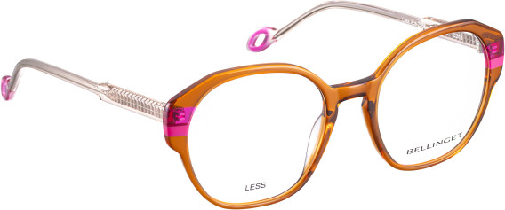 Bellinger LESS-ACE-2588 glasses in Orange/Crystal