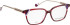 Bellinger LESS-ACE-2612 glasses in Red/Purple
