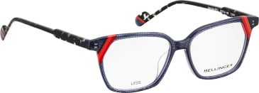 Bellinger LESS-ACE-2612 glasses in Black/Red