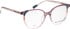 Bellinger LESS-ACE-2613 glasses in Purple/Clear Purple