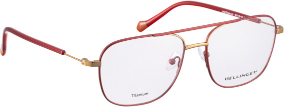 Bellinger LESS-TITANIUM-5 glasses in Red/Gold