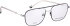Bellinger LESS-TITANIUM-5 glasses in Black/Silver