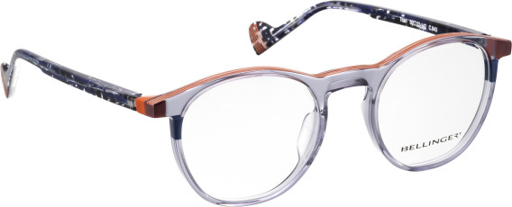 Bellinger TITAN glasses in Crystal/Orange