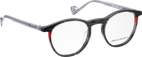 Bellinger TITAN glasses in Black/Clear Grey