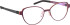 Blac ANNA glasses in Red/Black