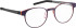 Blac ELINA glasses in Purple/Black