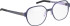 Blac IDA glasses in Blue/Purple
