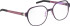 Blac IDA glasses in Purple/Pink