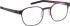 Blac JONAS glasses in Black/Red