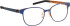 Blac LEA glasses in Blue/Orange