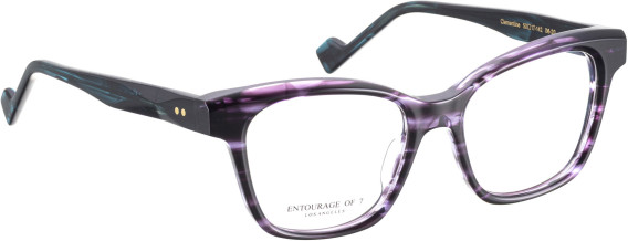 Entourage Of 7 CLEMENTINE glasses in Purple