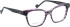 Entourage Of 7 CLEMENTINE glasses in Purple