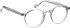 Entourage Of 7 HADLEY-SK glasses in Crystal/Crystal