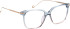 Entourage Of 7 SIENNA glasses in Blue/Crystal