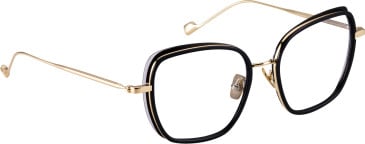 Entourage Of 7 YARA glasses in Black/Gold