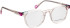 Bellinger ANGLE-3 glasses in Crystal/Pink