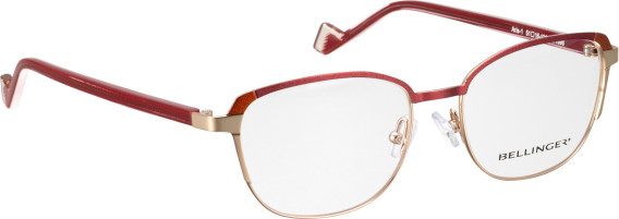 Bellinger ARIS-1 glasses in Red/Rose Gold