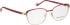 Bellinger ARIS-1 glasses in Red/Rose Gold