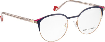 Bellinger ARIS-2 glasses in Blue/Rose Gold
