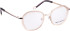 Bellinger CICULA-4 glasses in Crystal/Rose Gold