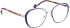Bellinger ELLIPSE-4 glasses in Blue/Rose Gold