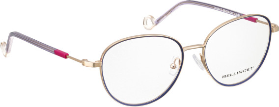 Bellinger INCOLOR-2 glasses in Rose Gold/Purple