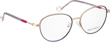 Bellinger INCOLOR-2 glasses in Rose Gold/Purple