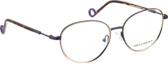 Bellinger INCOLOR-2 glasses in Rose Gold/Blue