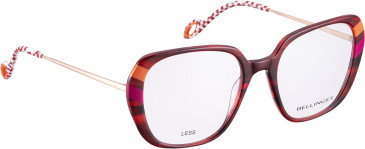 Bellinger LESS-2589 glasses in Red/Red