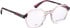 Bellinger LESS-ACE-2585 glasses in Crystal/Purple