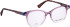 Bellinger LESS-ACE-2586 glasses in Crystal/Purple