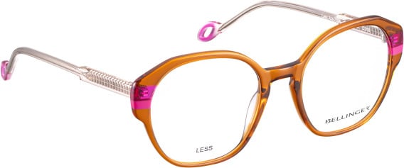 Bellinger LESS-ACE-2588 glasses in Orange/Crystal