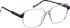 Bellinger LESS-ACE-2614 glasses in Crystal/Purple