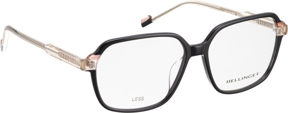 Bellinger LESS-ACE-2614 glasses in Black/Clear Nude