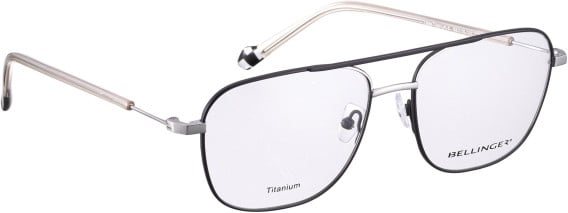 Bellinger LESS-TITANIUM-5 glasses in Black/Silver