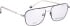 Bellinger LESS-TITANIUM-5 glasses in Black/Silver